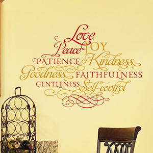 For I know the Thoughts & Plans Wall Sticker Wall Art Vinyl Decal Bible Verse 