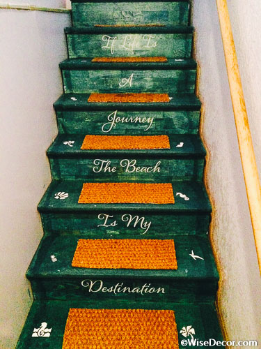 If life is a journey the beach is my destination Wall Decal