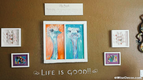 Life is Good Wall Decal