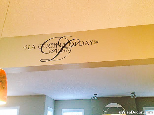 La Cucina di Day Wall Decal