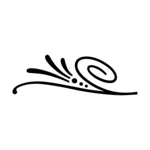 Fancy Ends Pair 1 A Lettering Art 12 A Wall Decal