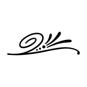 Fancy Ends Pair 1 B Lettering Art 12 B Wall Decal