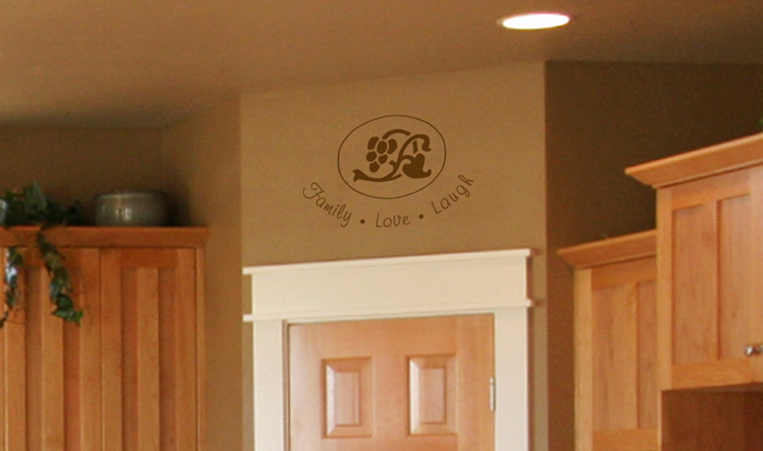 Family Love Laugh Family Love Laugh Wall Decal