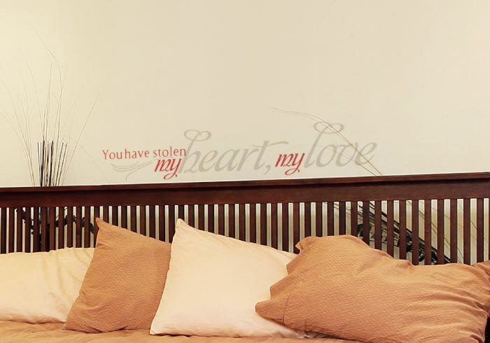 You have stolen Wall Decal You have stolen Wall Decal