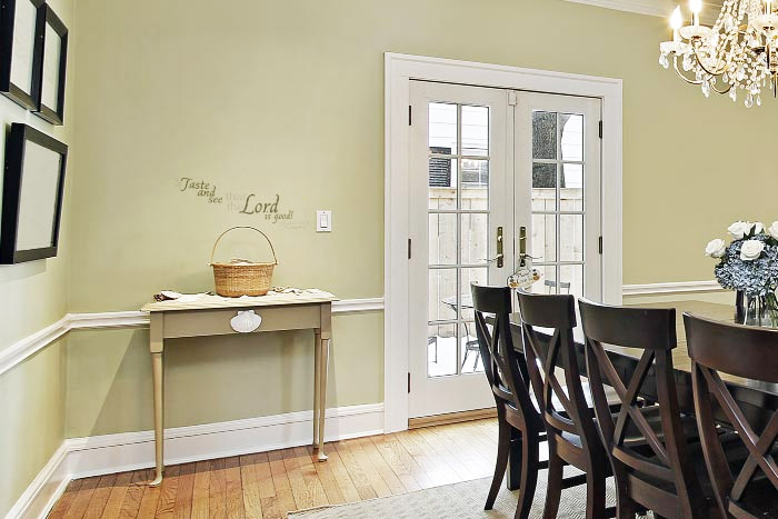 Taste and see Wall Decal Taste and see Wall Decal