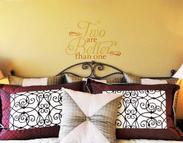 Two are better than one Wall Decal