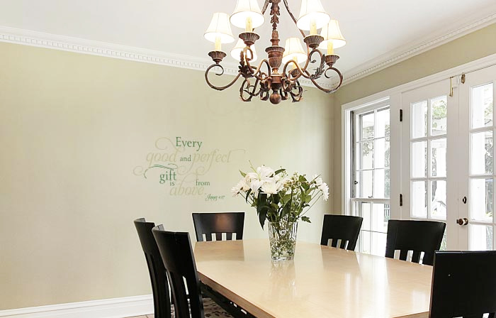 Every good and Wall Decal Every good and Wall Decal