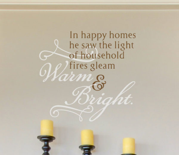 In happy homes Wall Decal
