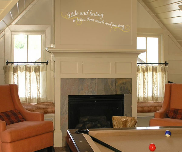 Little and lasting Wall Decal
