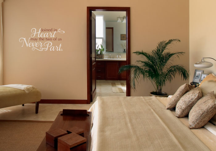 Joined in Heart Wall Decal Joined in Heart Wall Decal