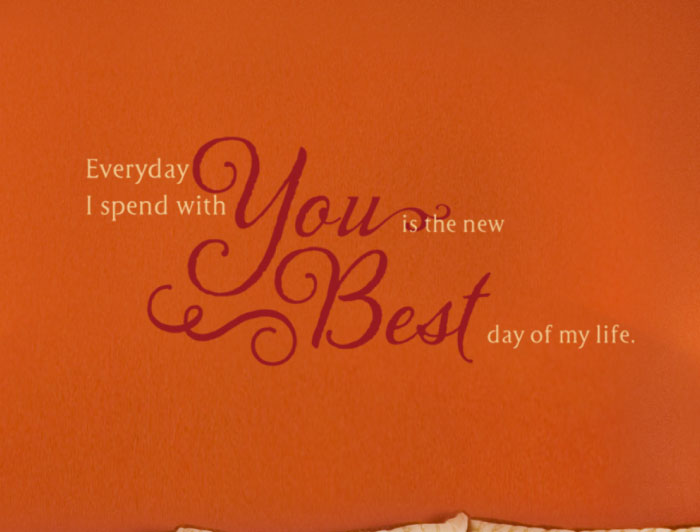 Everyday I spend Wall Decal Everyday I spend Wall Decal