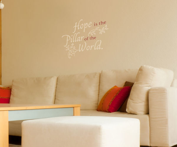 Hope is the Wall Decal
