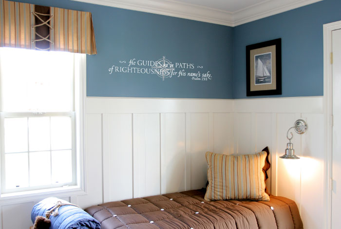 He Guide us Wall Decal He Guide us Wall Decal