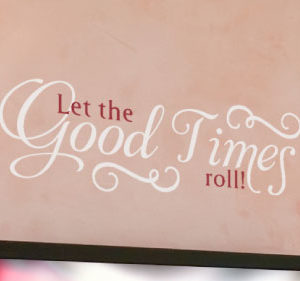 Let the Good Wall Decal