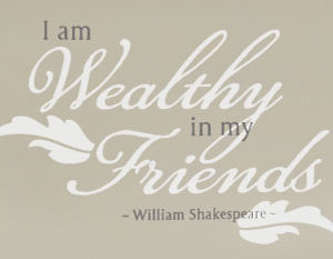I am Wealthy in Wall Decal