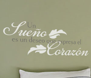 Un sueño es Wall Decal